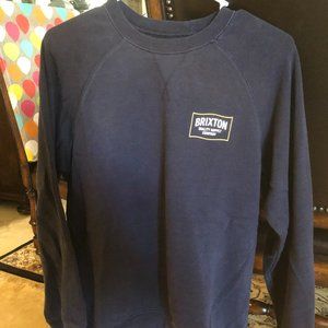 Men's Navy Brixton Crewneck